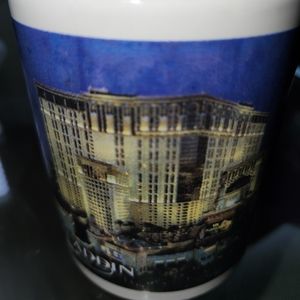 Vintage Aladdin Hotel Casino Club Coffee/Tea Cup Las Vegas. Fair,used condition